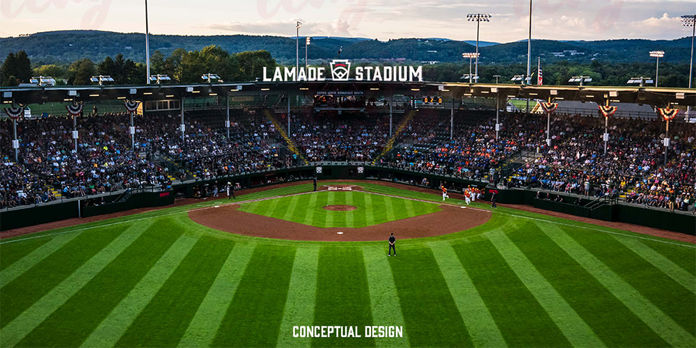 Conceptul Design of Upgraded Lamade Stadium