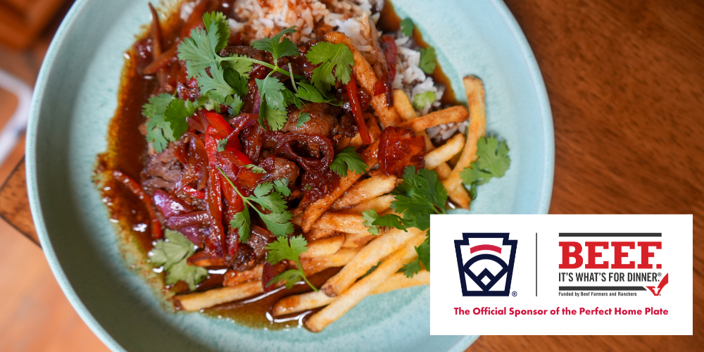 BEEF It's Whats For Dinner. Steak Saltado.