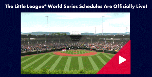 The Little League World Series Schedules Are Officially Live.
