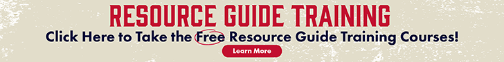 Resource Guide Training. Click Here to Take the Free Resource Guide Training Courses! Learn More.