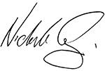 Nick Carinigi Signature